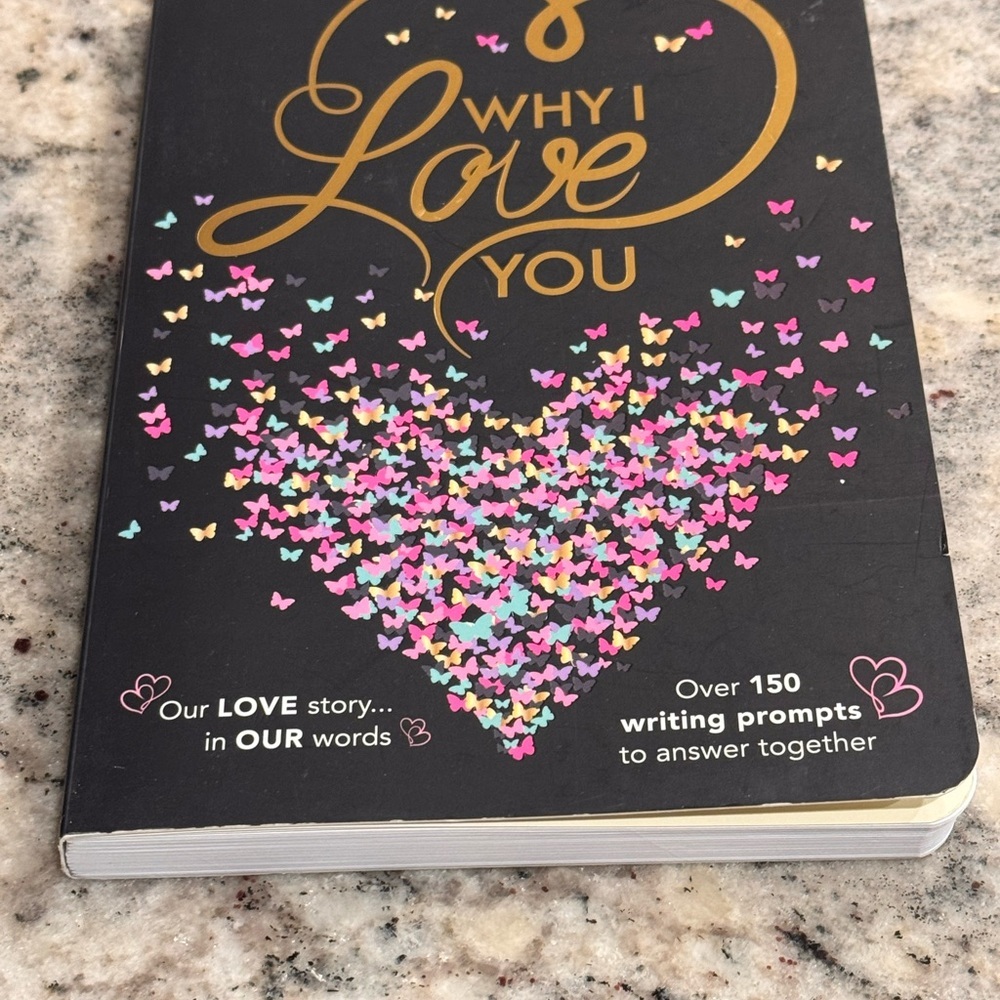 Black and Gold Love Journal